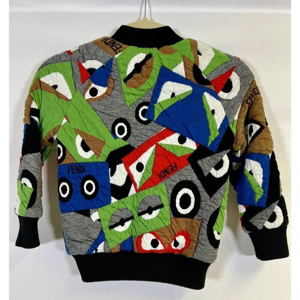 Authentic Fendi Bomber Jacket Girls Size 6
